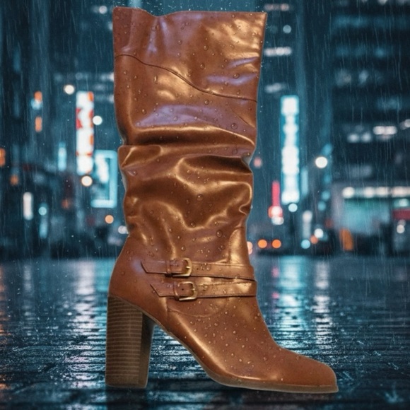 Style and company cognac tall boot - Picture 2 of 5